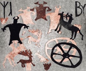 Rock Painting, 1994 (monotyp)